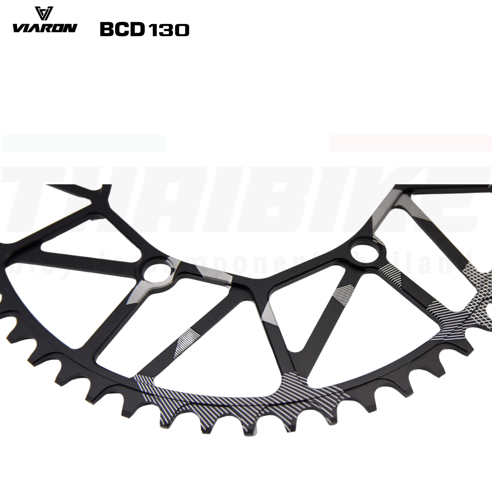 ใบจานจักรยาน VIARON SPIDER 130BCD ขนาด 56/58/60T 5 รู