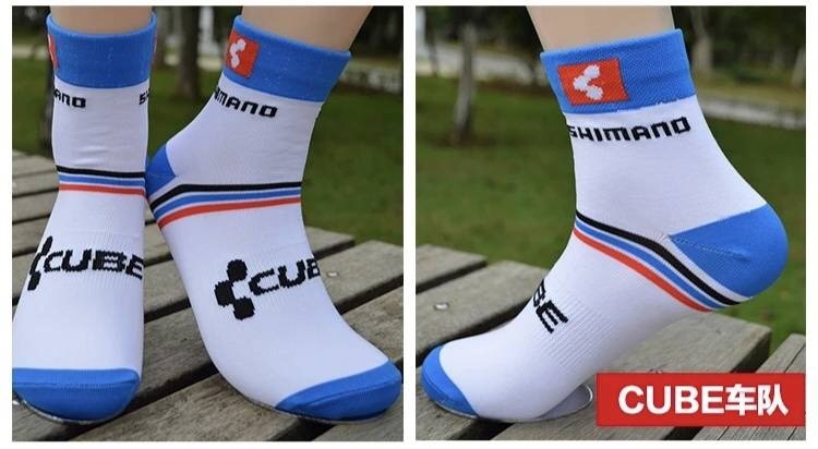 ถุงเท้าลายทีม 03 จักรยาน วิ่ง ปั่น