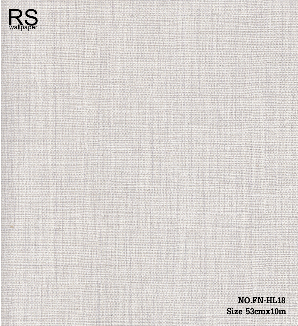 วอลเปเปอร์ เทกเจอร์ลายผ้า สีเทาอ่อนอมน้ำตาล FN-HL18