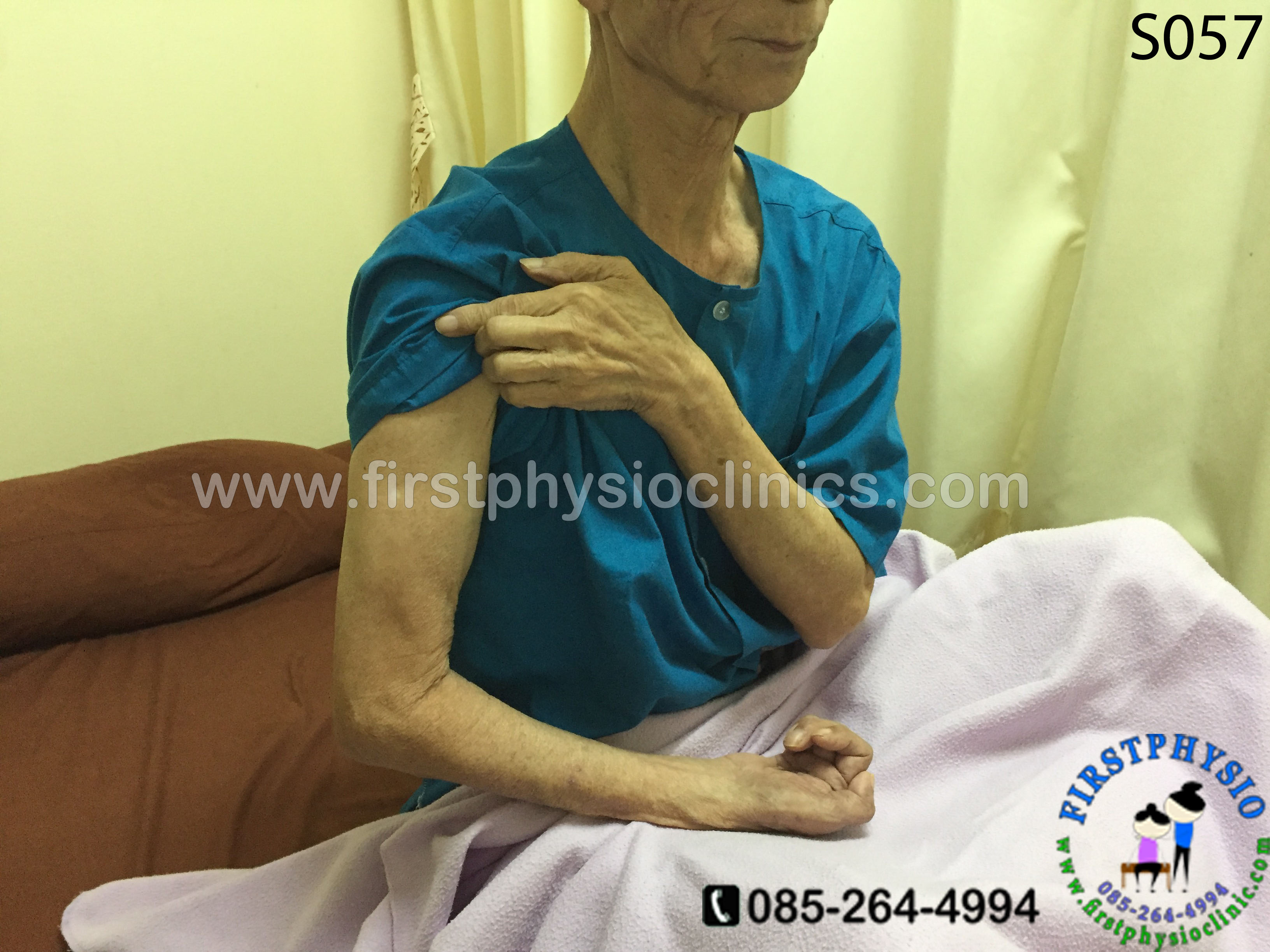 FIRSTPHYSIO/อุปกรณ์เหยียดข้อศอกผู้ใหญ่/ดามข้อศอก/ข้อศอกติด//Elbow Stretch/อุปกรณ์ช่วยเหยียดศอกตรง/ที่ดัดข้อศอกตรง/อุปกรณ์ดามศอกลดเกร็ง