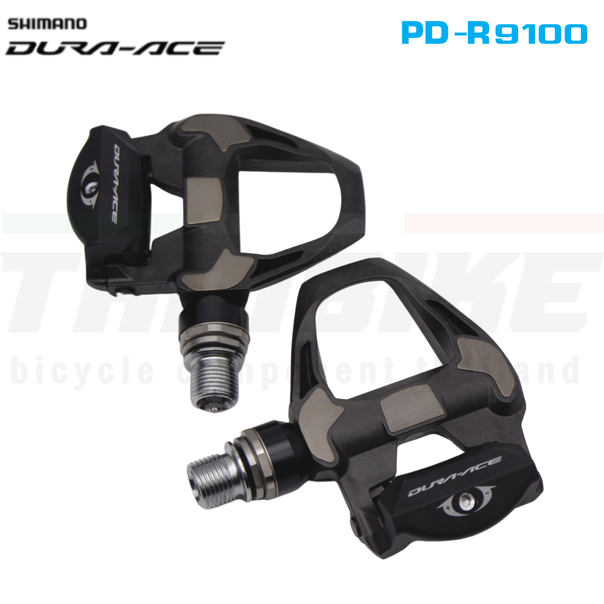 แท้ศูนย์ไทย บันไดจักรยานชิมาโน่ SHIMANO DURA-ACE เสือหมอบ PD-R9100 มีคลีท มีกล่อง