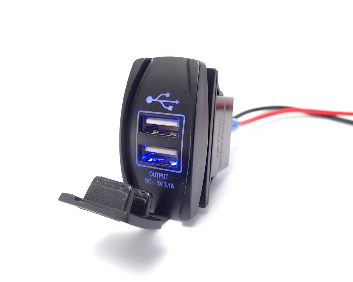USB Car Charger 6-30V to 5V 3.1A