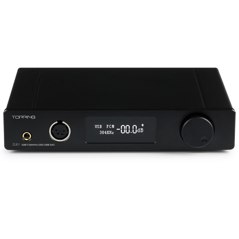 ขาย TOPPING DX7 DAC/AMP ตั้งโต๊ะชุดใหญ่ระดับ Hi-Res รองรับ DSD มาพร้อม Remote control