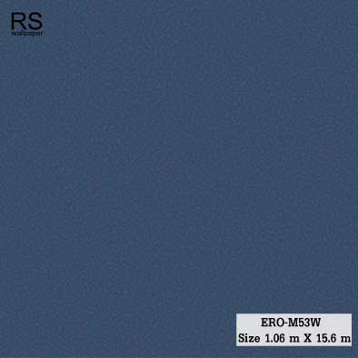 วอลเปเปอร์ สีน้ำเงินเข้ม ERO-M53W