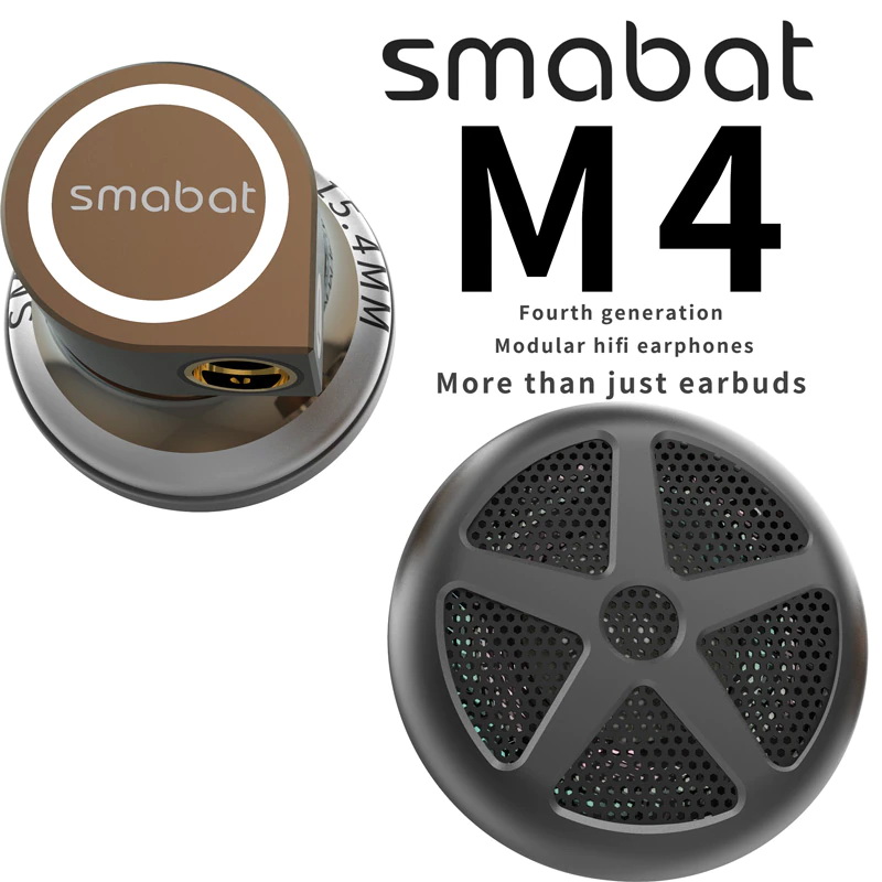 Smabat M4 หูฟังเอียบัด พร้อมลูกเล่นถอดอัพเกรดโมดูลไดรเวอร์หูฟังได้