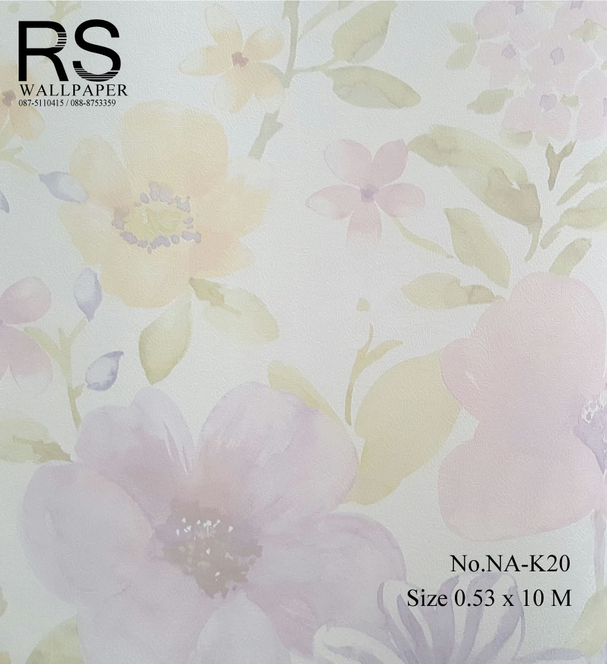 วอลเปเปอร์ลายดอกไม้ NA-K20