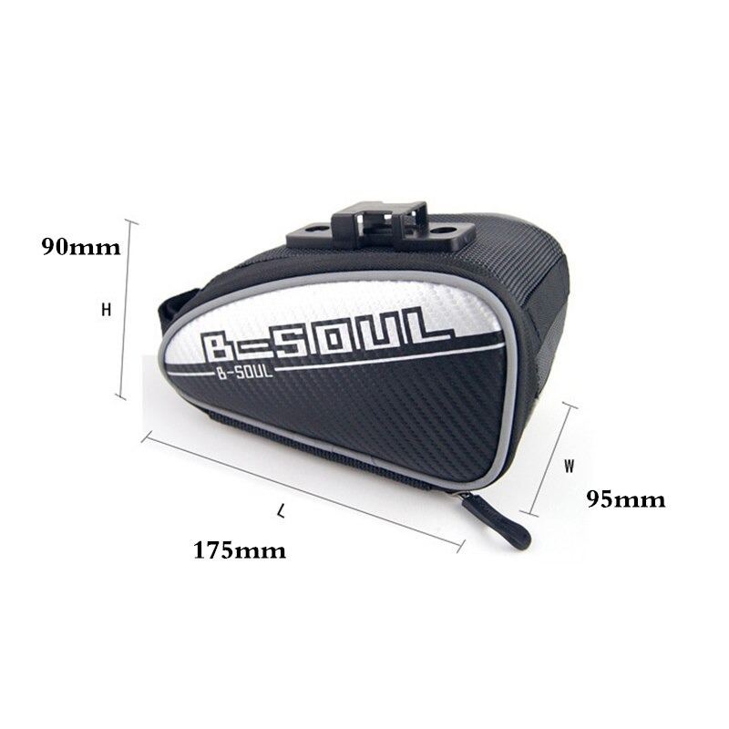 กระเป๋าใต้อานจักรยานกันน้ำ b-soul 03