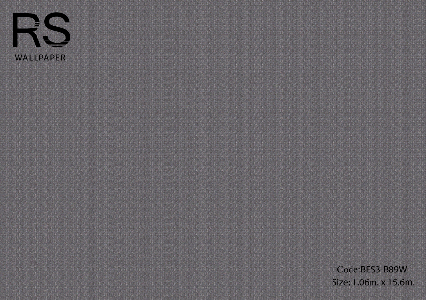 วอลเปเปอร์มีเทกเจอร์พื้นสีเทาเข้มอมสีน้ำเงินมีกลิตเตอร์สีเงิน BES3-B89W