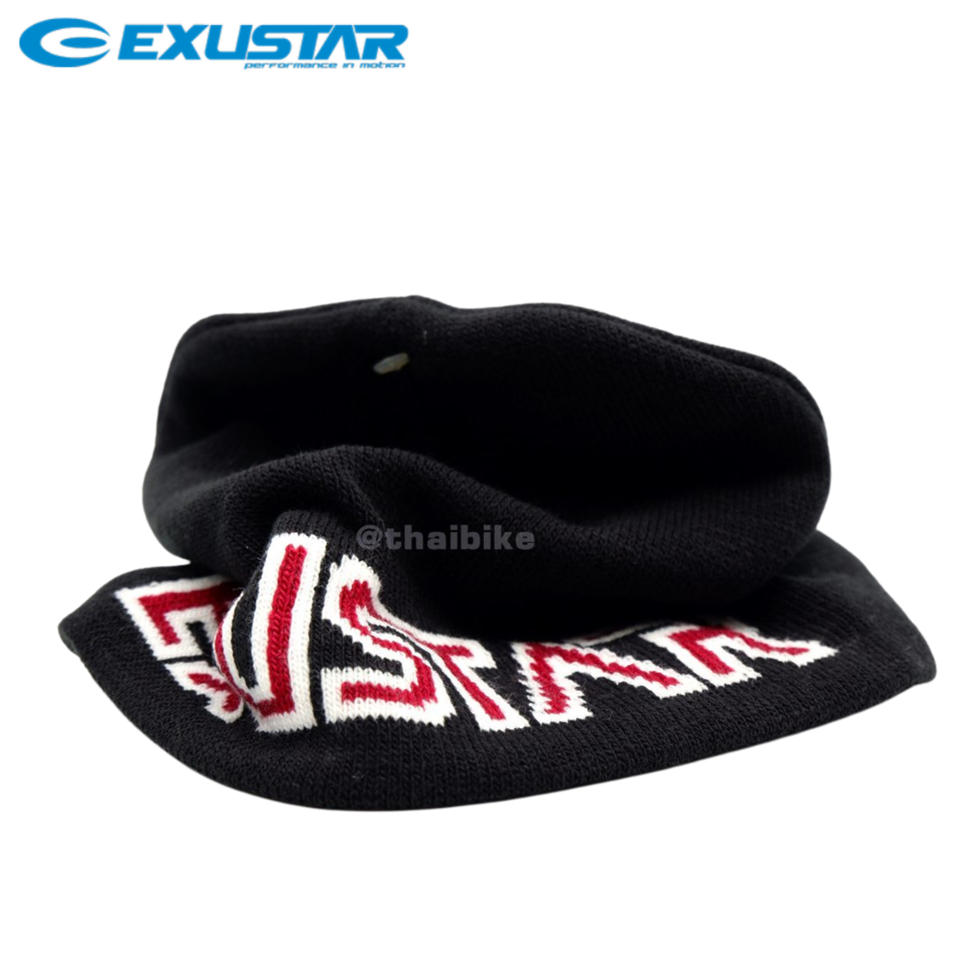 หมวกปั่นจักรยาน ผ้าคลุมหัว EXUSTAR แบบผ้าหนา