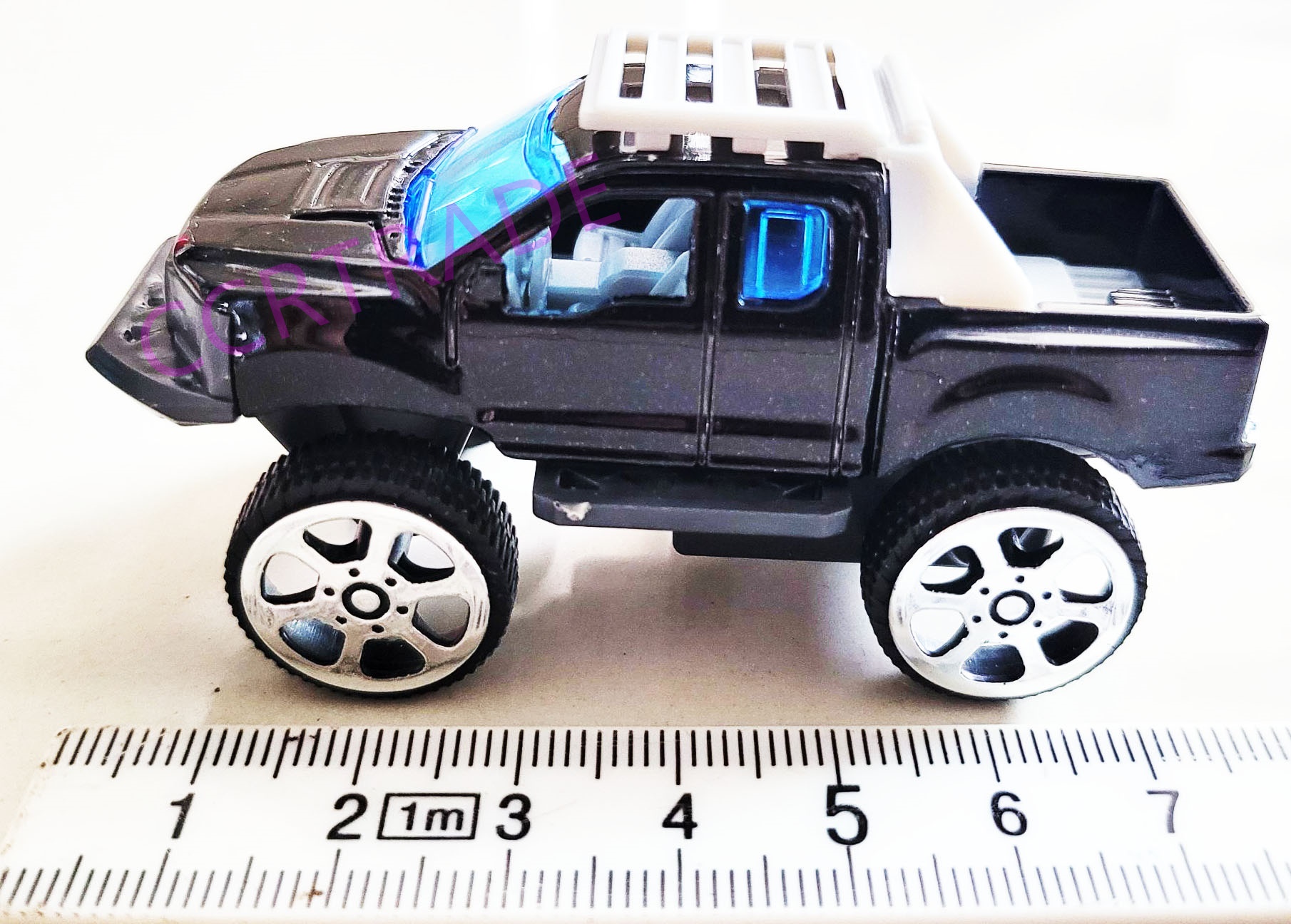 รถเหล็กอ๊อฟโร๊ดสีสดถาด 29 ซม.(งานห้าง)