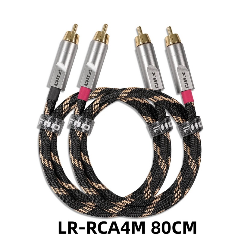 FiiO LR-RCA4 สาย Dual RCA Analog Audio สำหรับเครื่องเสียง