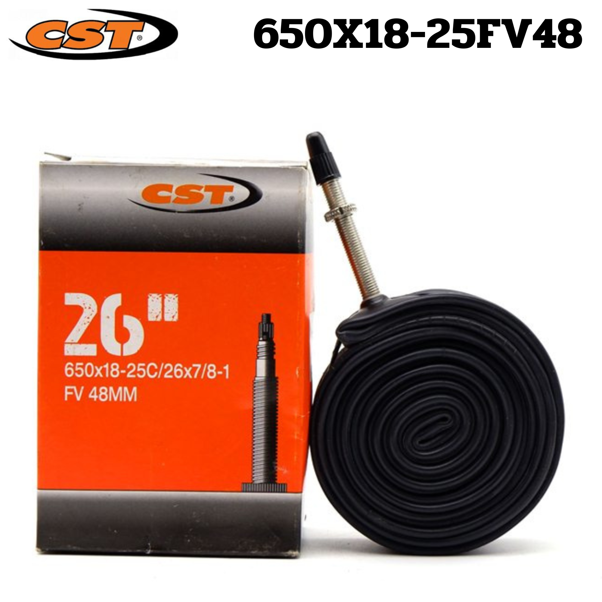 26 จุ๊บยาวพิเศษ สำหรับล้อขอบสูง ยางในจักรยานเสือหมอบ เสือภูเขา CST 20 26 27.5 29 700C