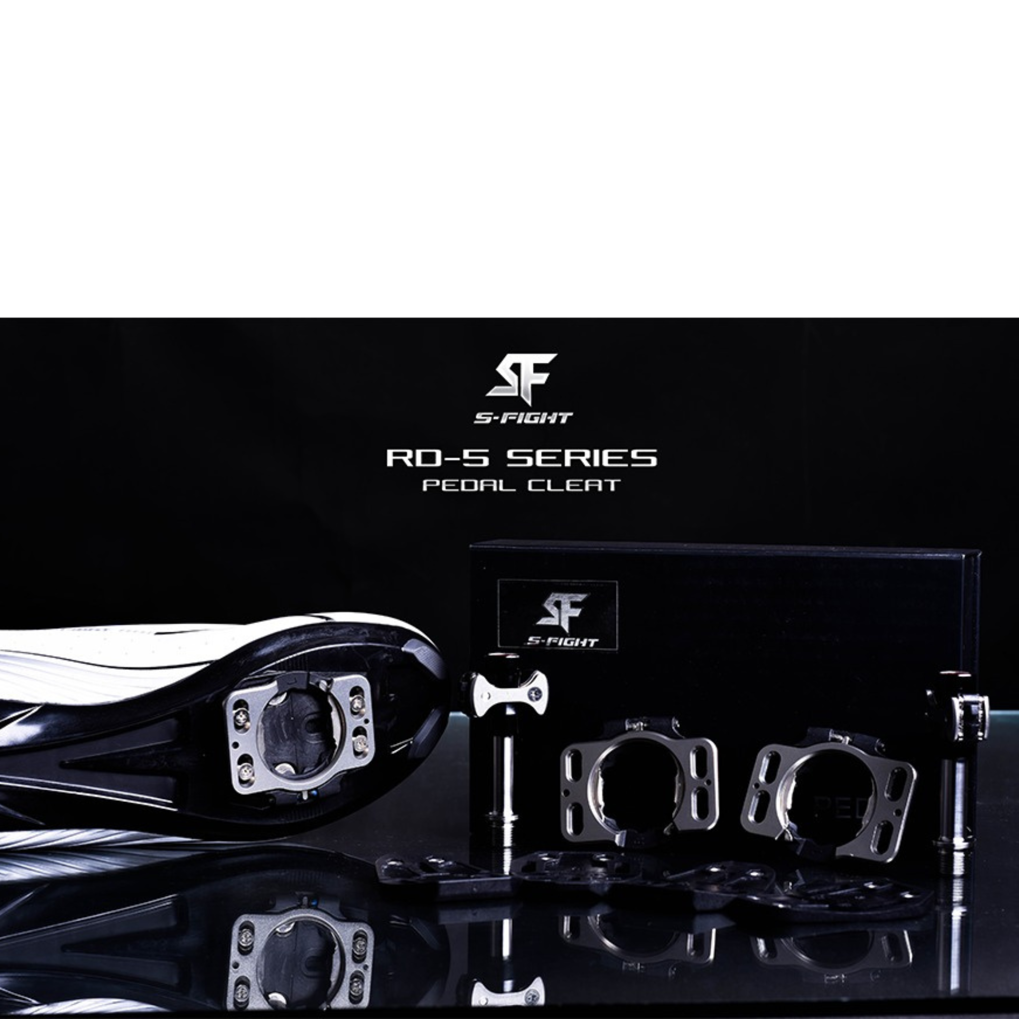 บันไดคลีทจักรยานเสือหมอบ S-FIGHT รุ่น RD5 ไทเทเนี่ยม น้ำหนักเบา