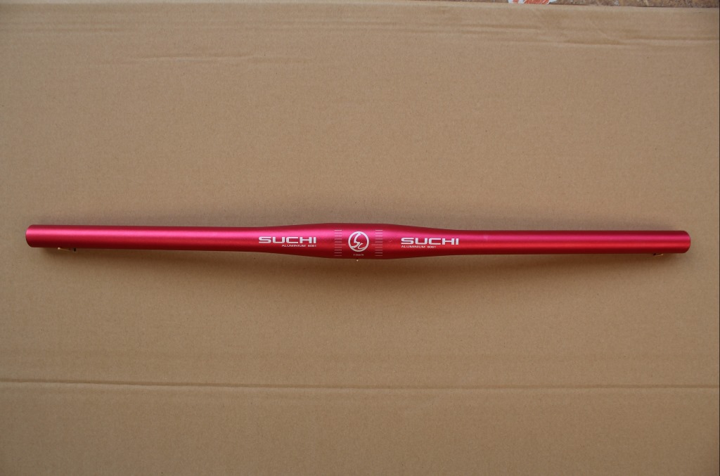 แฮนด์จักรยานเสือภูเขา อลูมิเนียม SUCHI 31.8X620 มม.