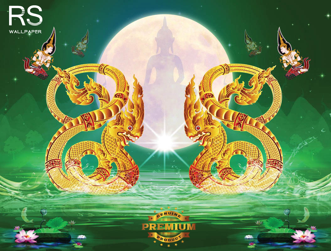 วอลเปเปอร์ ภาพพญานาค(สั่งผลิต)