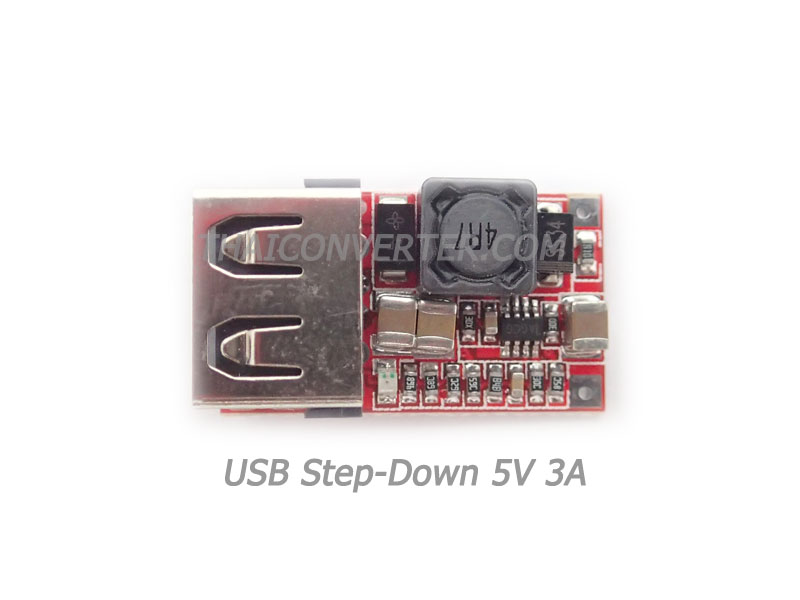 USB Step-Down 6-24V to 5V 3A