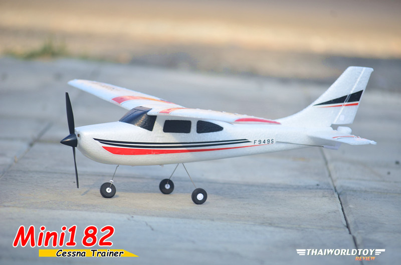Mini182 RC Cessna (ครบชุดพร้อมบิน)