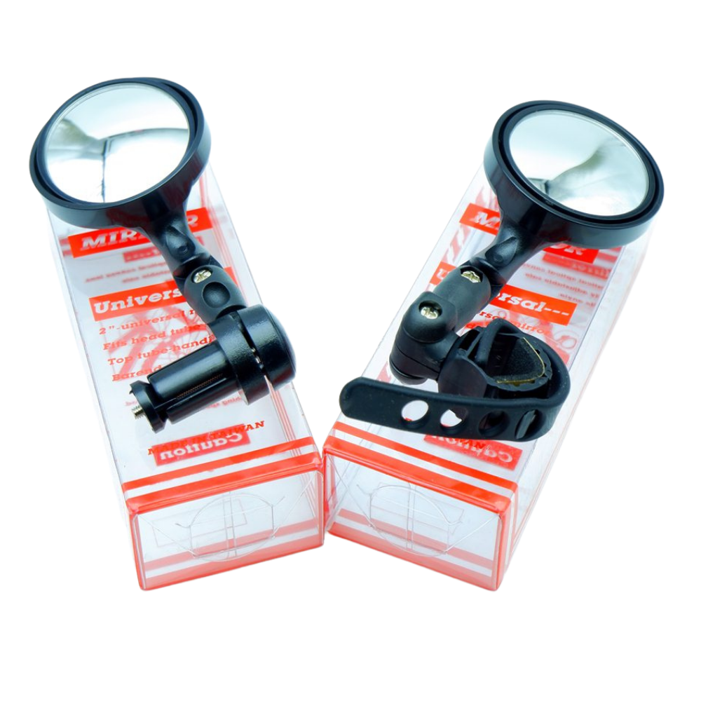 กระจกมองหลังจักรยาน ยี่ห้อ 3D-BIKE มีแบบเสียบ กับแบบปลดเร็ว ติดได้ทั้งซ้ายและขวา