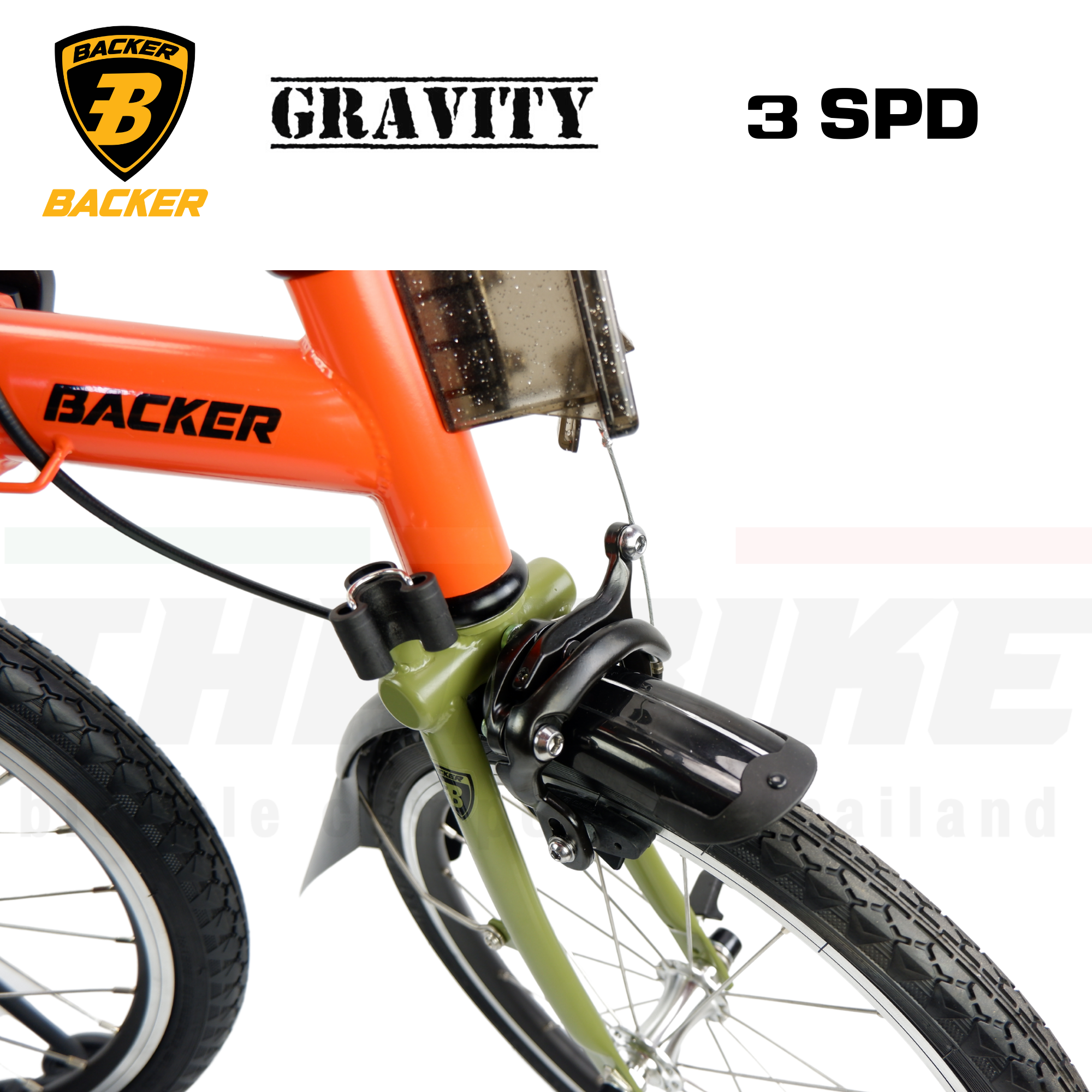 จักรยานพับ BACKER รุ่น Gravity 3 SPD