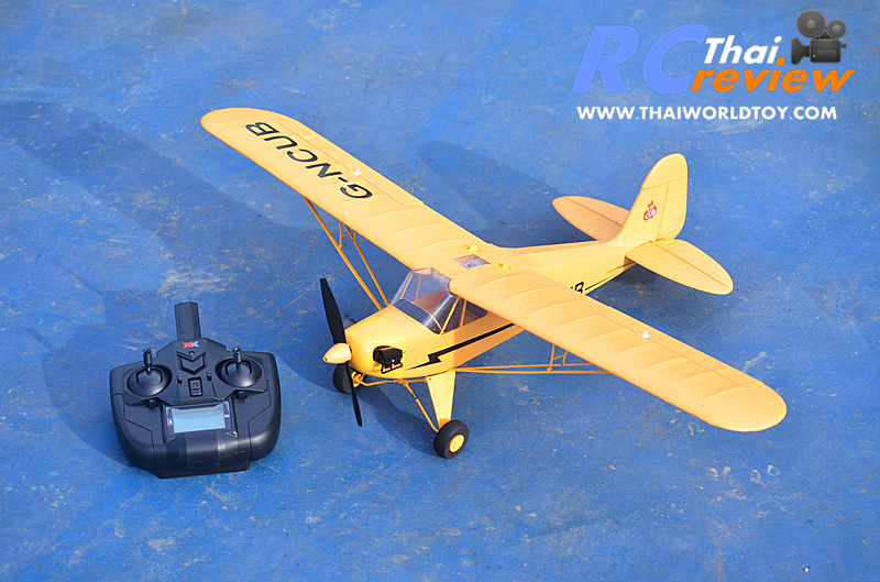 Piper J3 SuperCub 650mm.4Ch 3d6g Brushless Motor