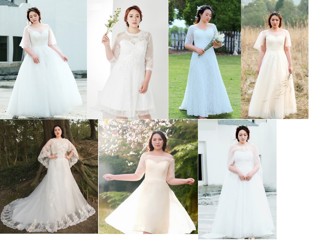 ***รวมแบบชุดแต่งงาน ชุดเจ้าสาวไซ์ใหญ่ สอบถามราคาโดย copy รูปสอบถามในไลน์นะคะ***