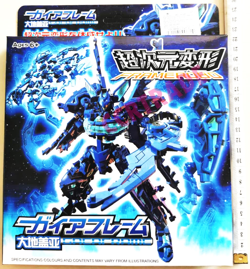 หุ่นยนต์อวกาศตัวต่อกล่อง 21x24.5 ซม.ถาด (1x18)