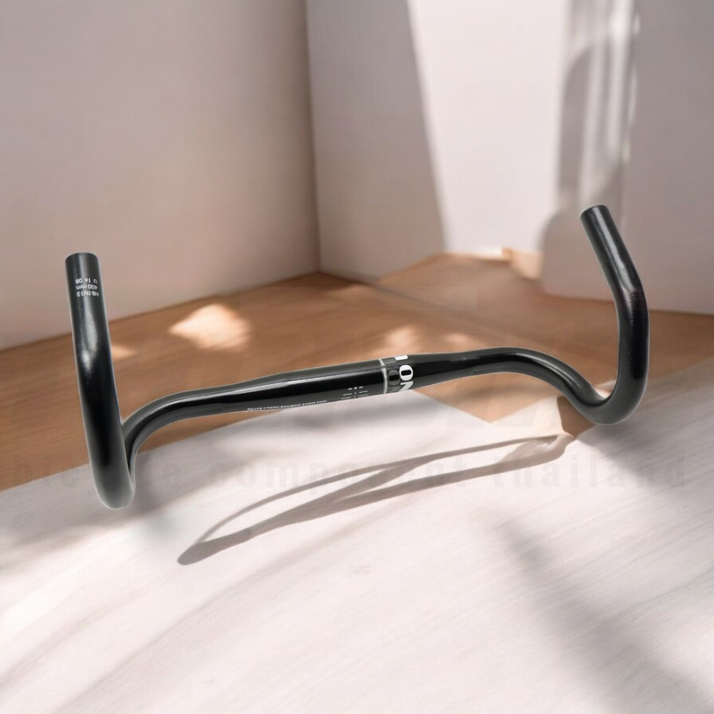 UNO HBTM13 แฮนด์จักรยานเสือหมอบ 31.8 อลูมิเนียม 6061 DB Drop131 Reach84