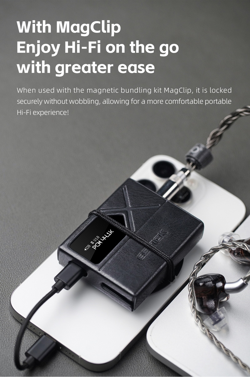 FiiO SK-ESTICK เคสหนังสำหรับ ESTICK ให้การป้องกันที่ยอดเยี่ยม ทนทาน เฉพาะเคส [-เคส-]