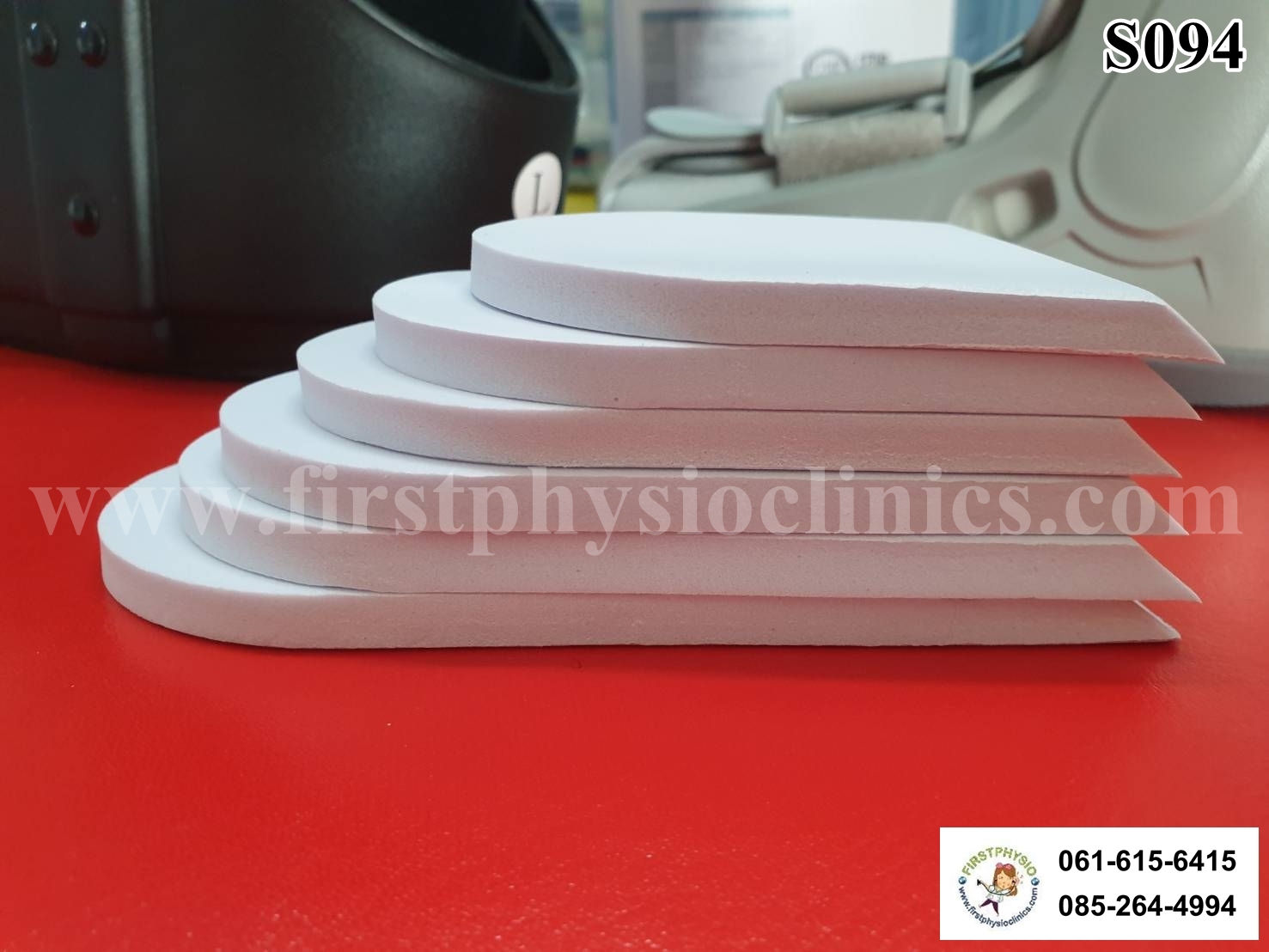 แก้ขาสั้นยาวไม่เท่ากัน แผ่นเสริมความสูงส้นเท้า แผ่นเสริมรองเท้า เสริมความสูง