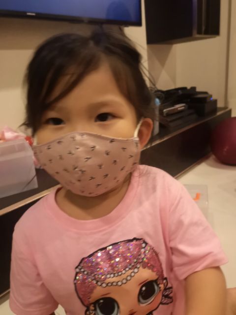 หน้ากากอนามัยเด็ก 2-6 ขวบ ซักได้ 3D แม่ค้าเย็บเอง