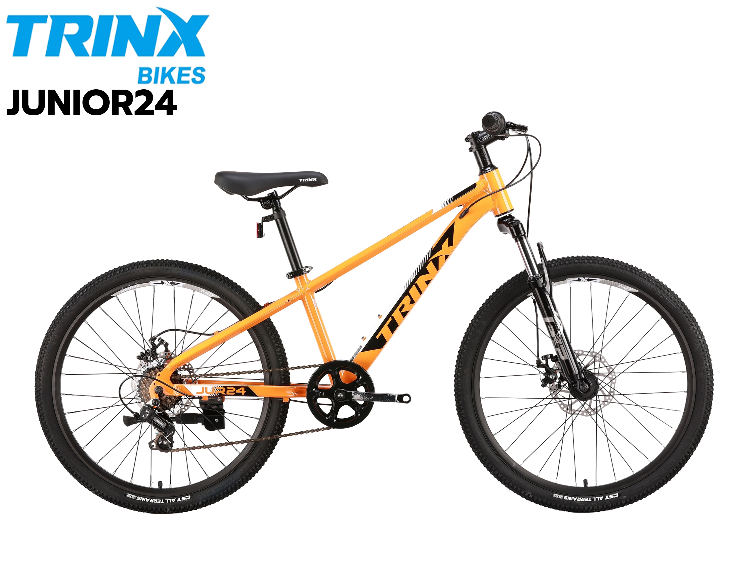 TRINX : JUNIOR 24 เสือภูเขาเด็กโต อลูฯ 24 นิ้ว Shimano 7 เกียร์