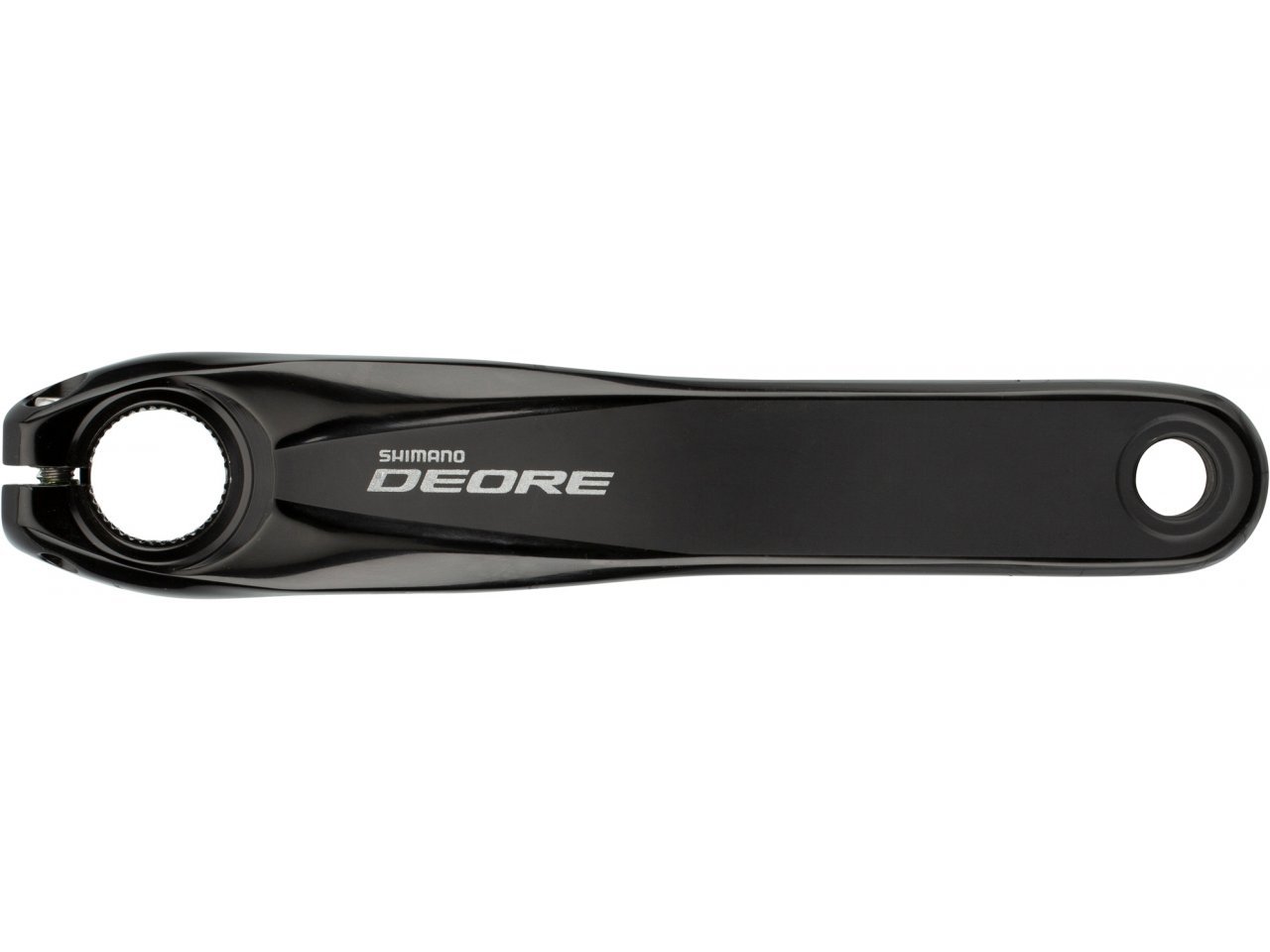 ชุดขาจาน SHIMANO DEORE, FCT6010, 48X36X26T, 170MM, สีดำ, มีบังจาน, พร้อมกะโหลก