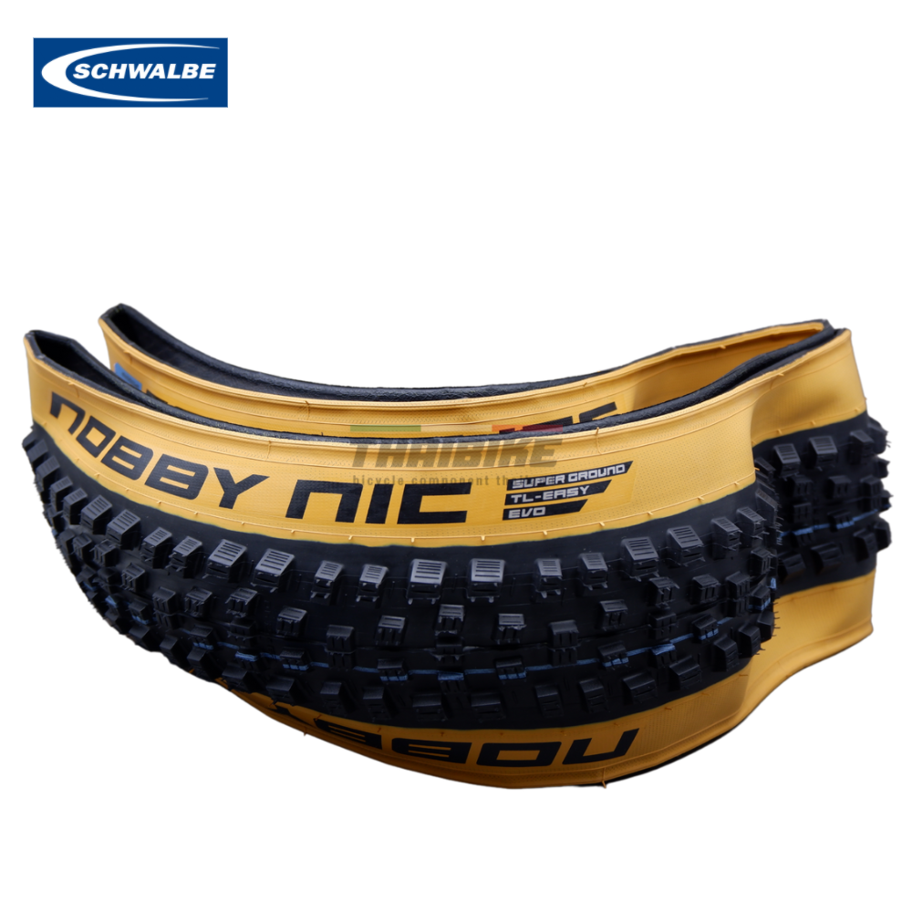 ยางนอก MTB, SCHWALBE NOBBY NIC, SUPER GROUND, 29X2.40, สีคลาสสิค 2021