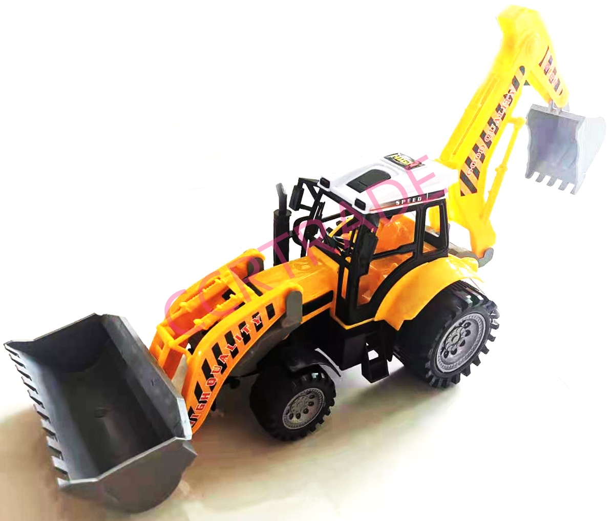 รถแม็คโคร 2 หัว มีลานฝาครอบจัมโบ้ 15x45 ซม.(1x3)