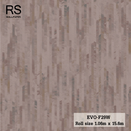 วอลเปเปอร์ สีน้ำตาลเข้มปนทอง EVO-F29W