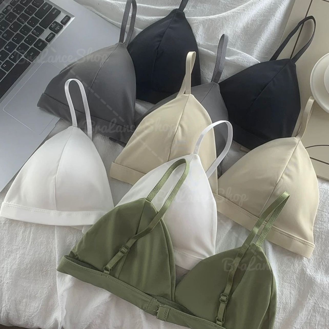 BLS✿6757 บราไร้โครงแฟชั่น