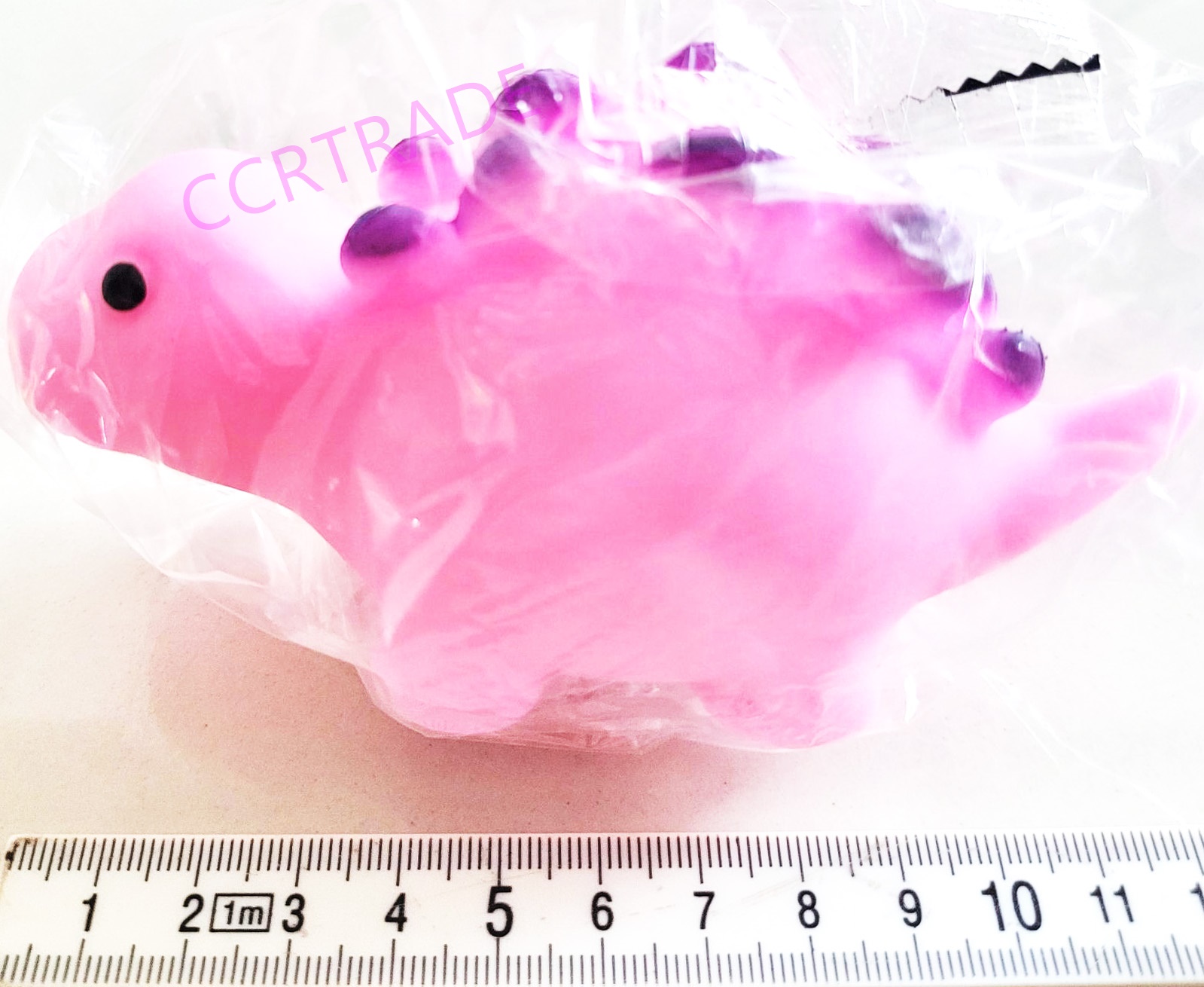 ไดโนเสาร์บีบนุ่มนิ่งกล่อง 6.5x12 ซม.