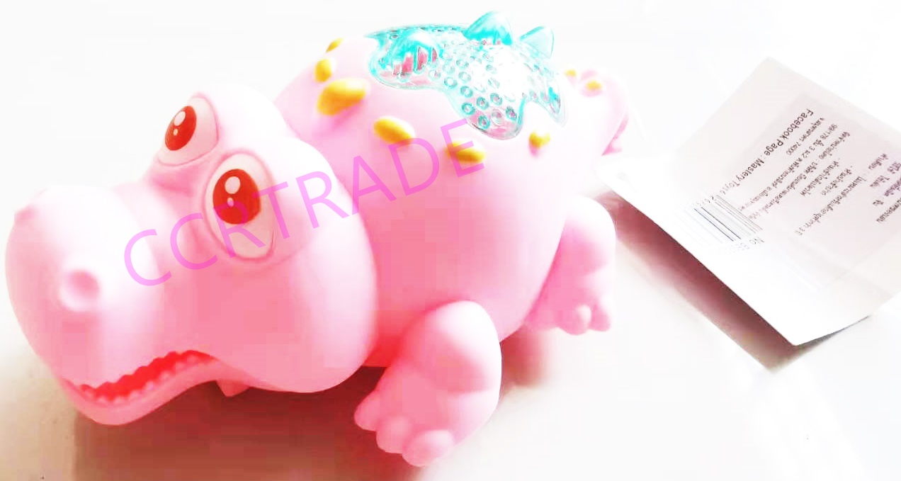 จระเข้สีหวานดึงสาย มีไฟถาด 7.5x11 ซม.(งานห้าง)