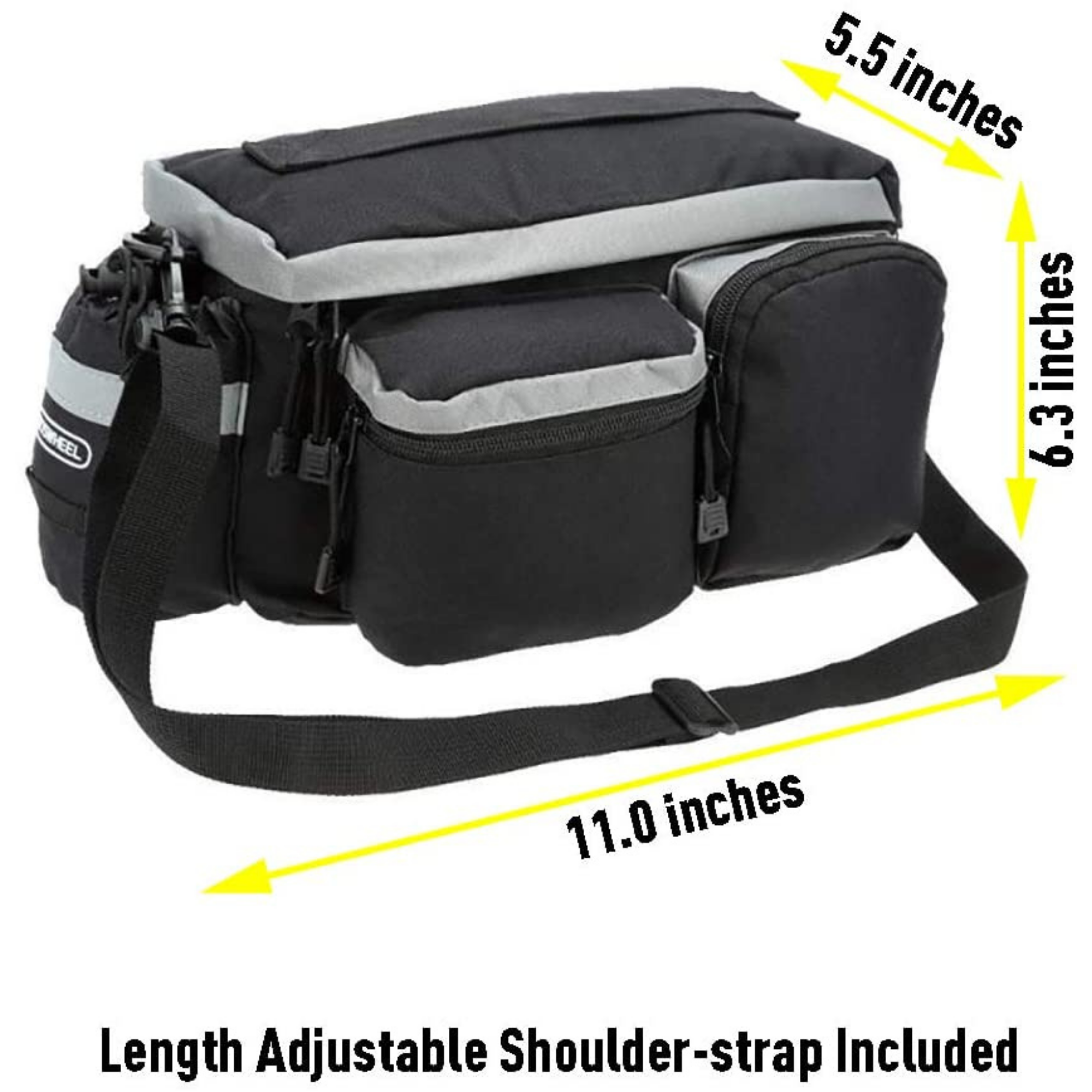 กระเป๋าวางตะแกรงหลังจักรยานทัวร์ริ่ง roswheel14024