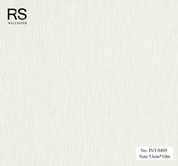 วอลเปเปอร์ มีกลิดเตอร์ สีครีม No.INT-M69
