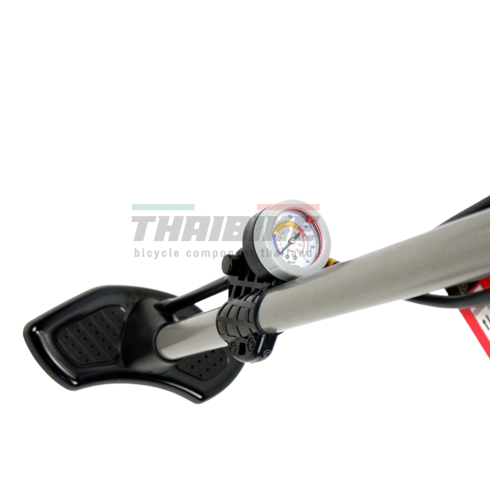 สูบตั้งพื้น สูบจักรยาน สูบโช๊ค s-fight อัดได้ถึง 230 psi