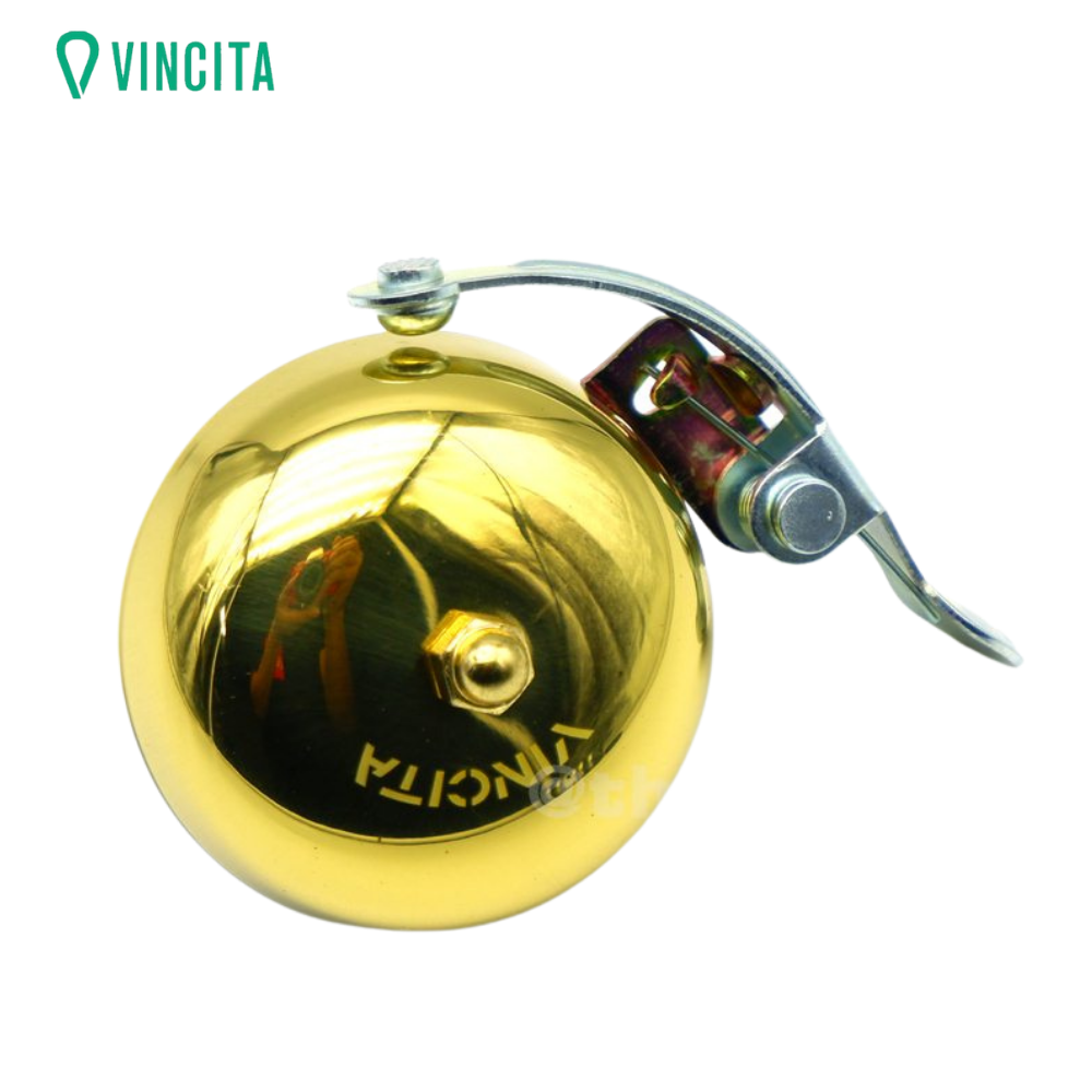 กระดิ่งทองเหลืองวินสิตา VINCITA A080 ทรงวินเทจ กระดิ่งจักรยาน