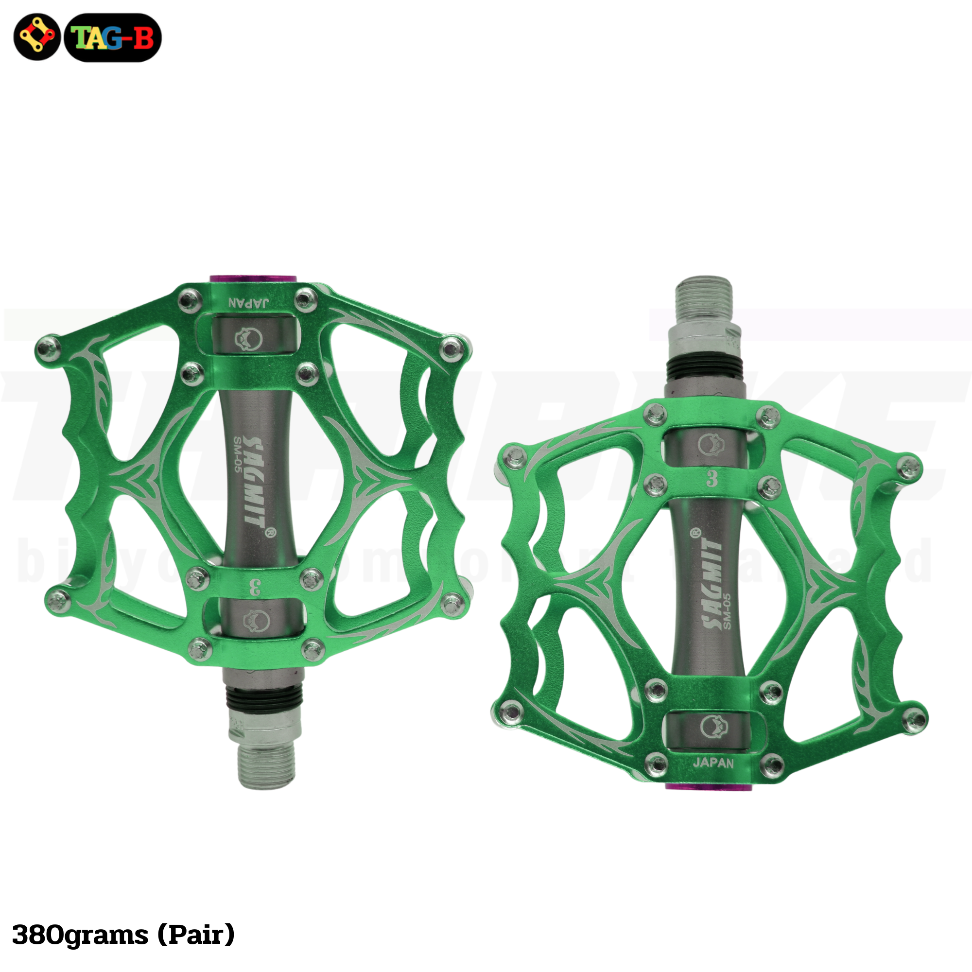 บันไดจักรยานอลูมิเนียมแบบ แบริ่ง SAGMIT 4 เม็ด