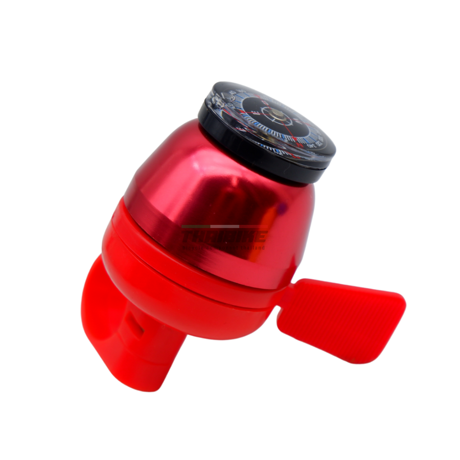 กระดิ่งจักรยานเสียงดังกังวาน พร้อมเข็มทิศนำทางในตัว ติดตั้งง่าย ปลอดภัยทุกการเดินทาง