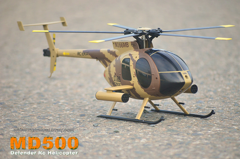 MD500 Defender RC Helicopter 6Ch