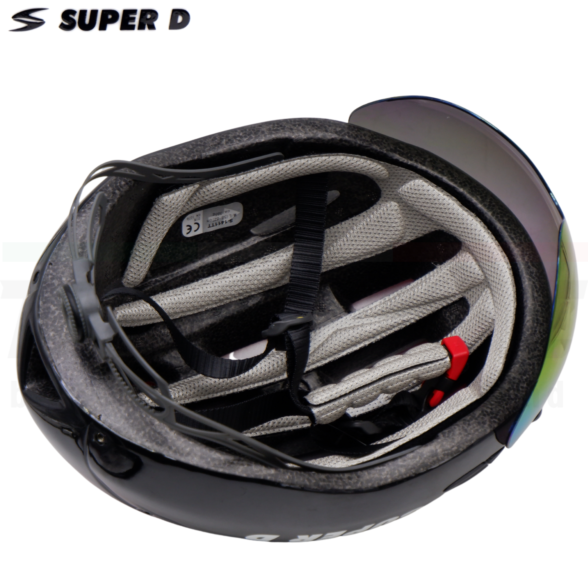 🚴♂️ หมวกกันน็อคจักรยาน SUPER D แบบแอร์โร่ว์ 2in1