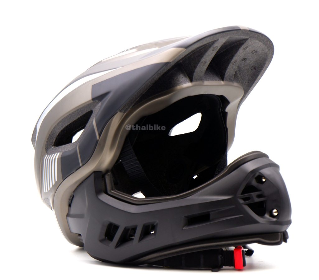 หมวกกันน็อคจักรยานแบบเต็มใบ หมวกผู้ใหญ่ THAIBIKE CIGNA มีกล่อง มีไฟ