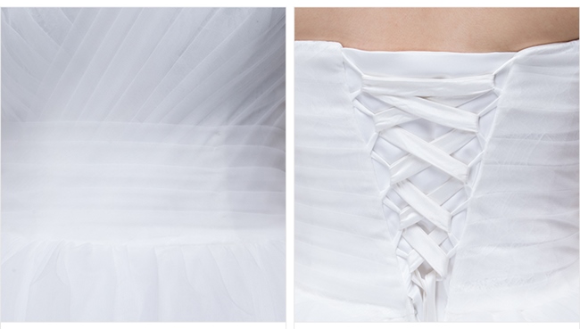 BR133 **พรีออเดอร์**ชุดแต่งงาน&ชุดเจ้าสาวแบบยาวสีขาวเกรดพรีเมี่ยม เปิดไหล่ มีแขน หรูหราน่ารัก สวยโดดเด่นไม่ซ้ำใคร