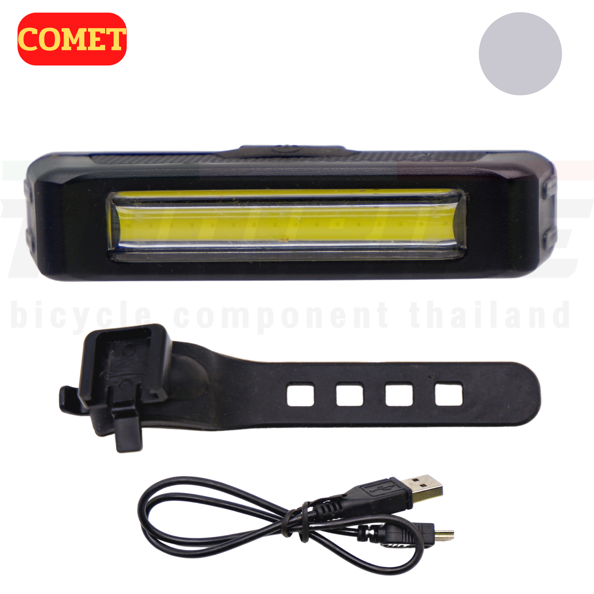 ไฟท้ายจักรยานแบบชาร์จ USB ยี่ห้อ RAYPAL 2261