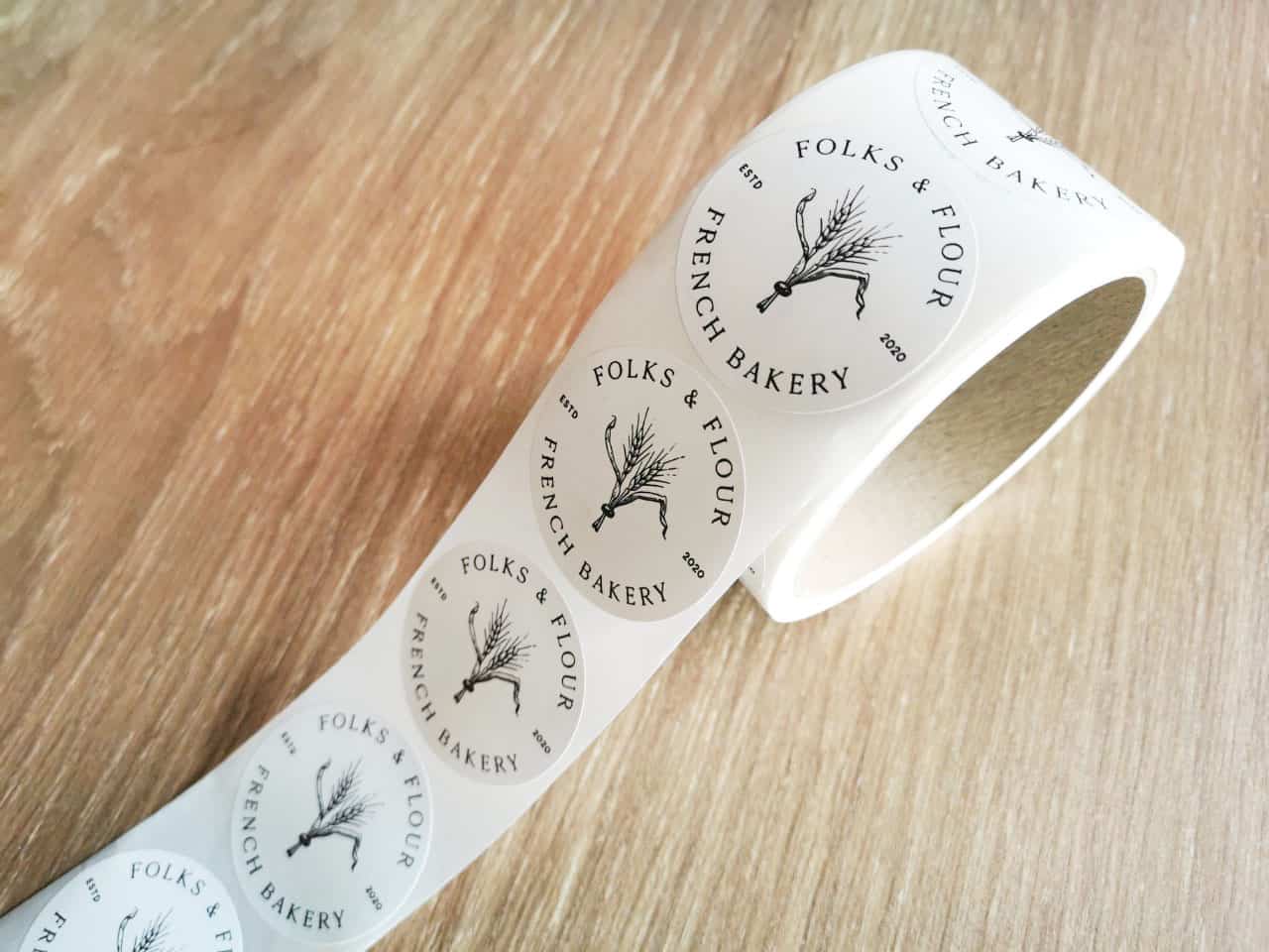 ฉลากสินค้าแบบม้วน ราคาถูก